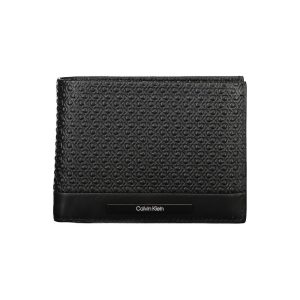 Calvin Klein Nero Leather Men Wallet