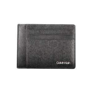 Calvin Klein Nero Polyurethane Men Wallet