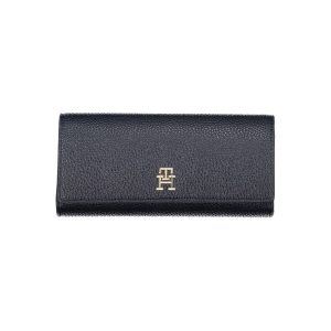 Tommy Hilfiger Blue Polyurethane Women Wallet