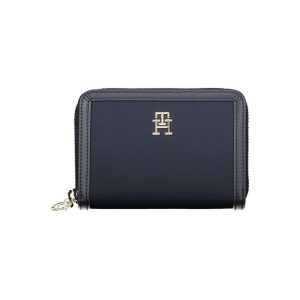 Tommy Hilfiger Blue Polyester Women Wallet
