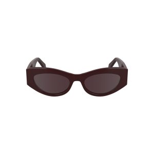 Calvin Klein Rosso Acetate Women Sunglass