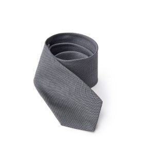 Jil Sander Gray Silk Tie