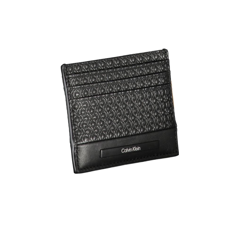 Calvin Klein Black Polyurethane Men Wallet - Image 3