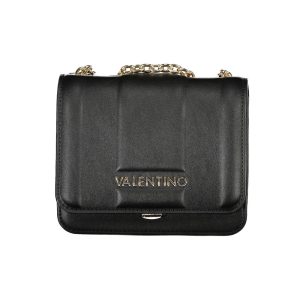 Mario Valentino Nero Polyurethane Women Shoulder Bag