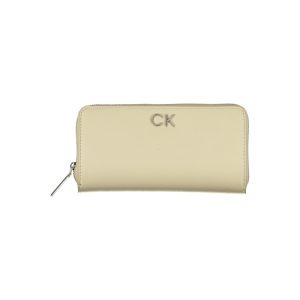 Calvin Klein Beige Polyurethane Women Wallet