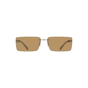 Calvin Klein Beige Metal Women Sunglasses