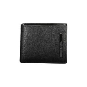 Calvin Klein Black Leather Men Wallet
