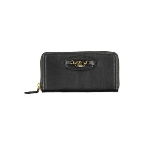 Ralph Lauren Black Polyurethane Women Wallet