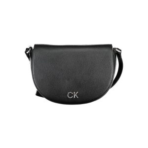 Calvin Klein Nero Poliuretano Women Shoulder Bag