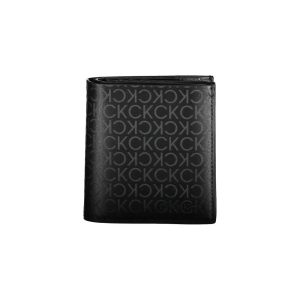 Calvin Klein Black Polyurethane Men Wallet