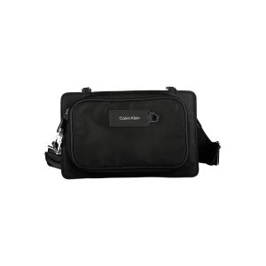 Calvin Klein Black Polyester Men's Shoulder Bag