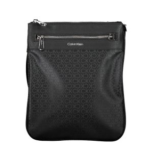 Calvin Klein Black Polyester Men's Shoulder Bag