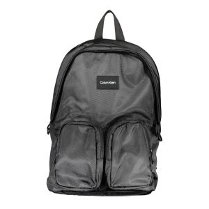 Calvin Klein Nero Polyester Mens Backpack