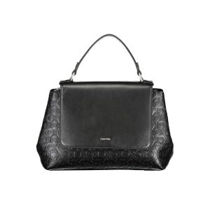 Calvin Klein Black Polyester Women Handbag