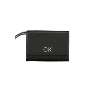 Calvin Klein Black Polyester Women Wallet