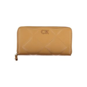 Calvin Klein Marrone Poliuretano Donna Wallet