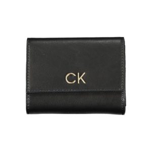Calvin Klein Nero Polyurethane Women Wallet