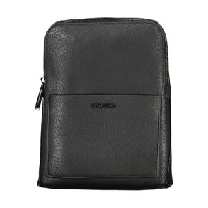 Calvin Klein Black Polyurethane Men's Shoulder Bag