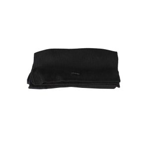 Calvin Klein Black Cotton Women Scarf