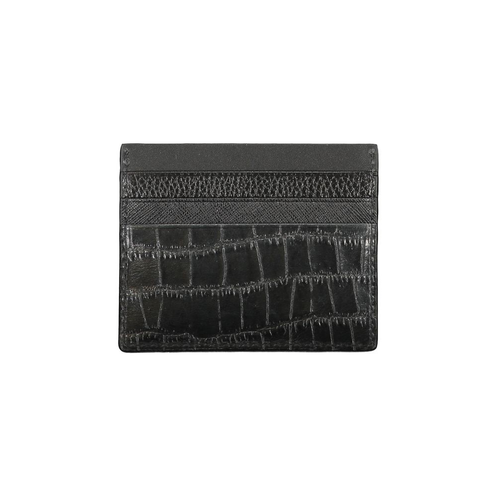 Tommy Hilfiger Black Leather Mens Wallet - Image 2