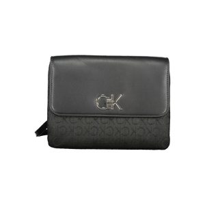 Calvin Klein Black Polyester Women Handbag