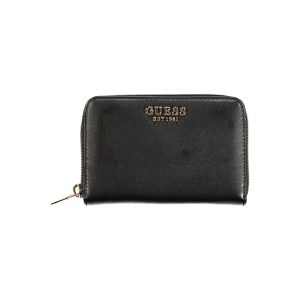 Guess Jeans Nero Poliuretano Women Wallet