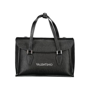 Mario Valentino Black Polyurethane Women Handbag