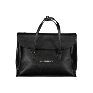 Mario Valentino Black Polyurethane Women Handbag