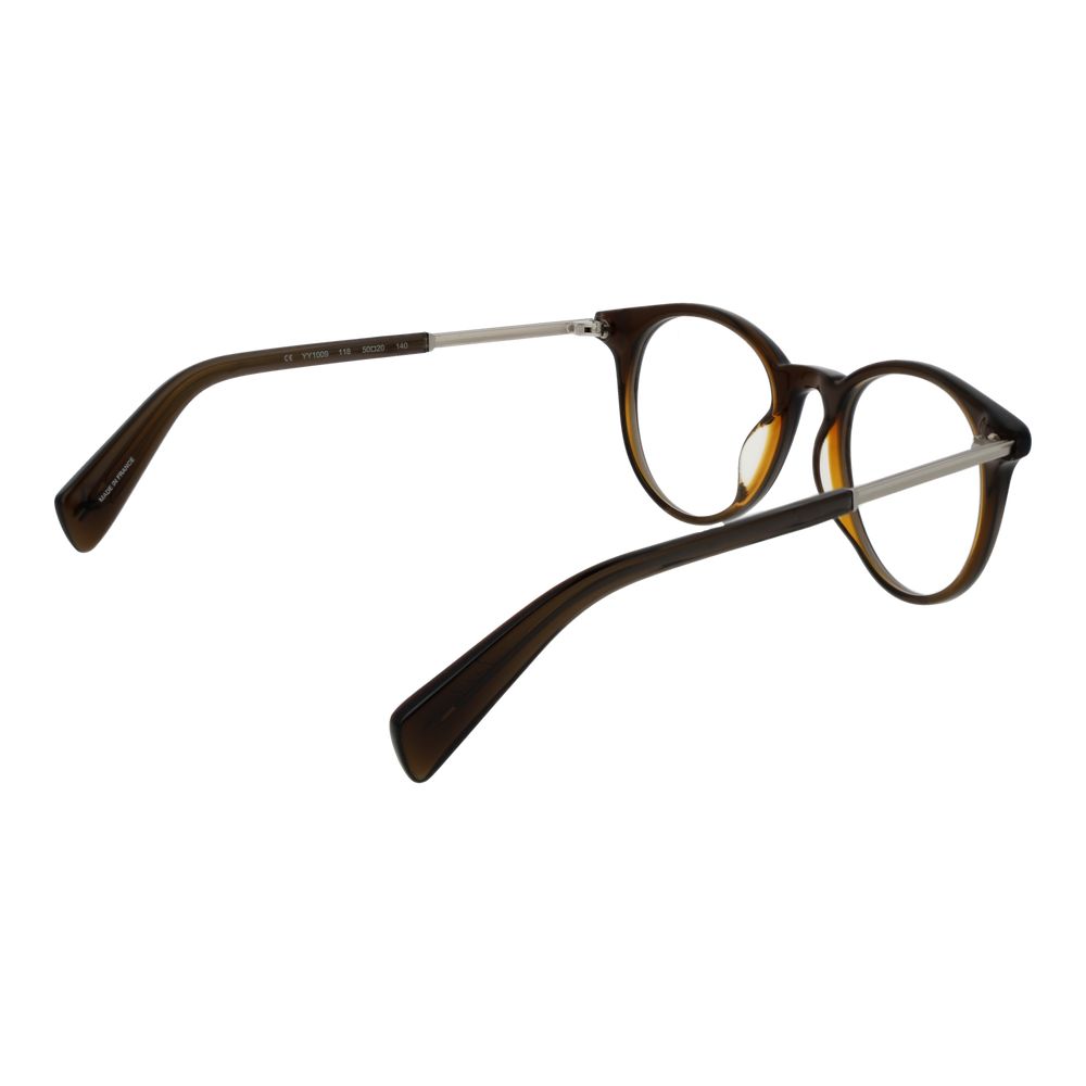 Yohji Yamamoto Brown Plastic Glasses (Frames) - Image 3