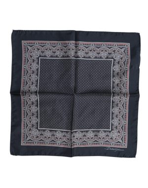 Dolce & Gabbana Multicolor Fantasy Silk Square Foulard Scarf