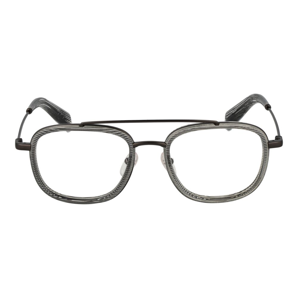 Yohji Yamamoto Gray Plastic Glasses (Frames) - Image 2