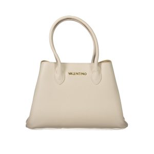 Mario Valentino Beige Polyurethane Women Handbag