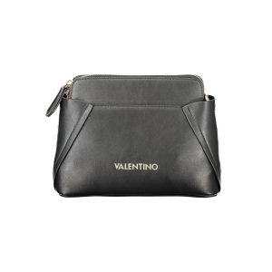 Mario Valentino Nero Polyurethane Women Shoulder Bag