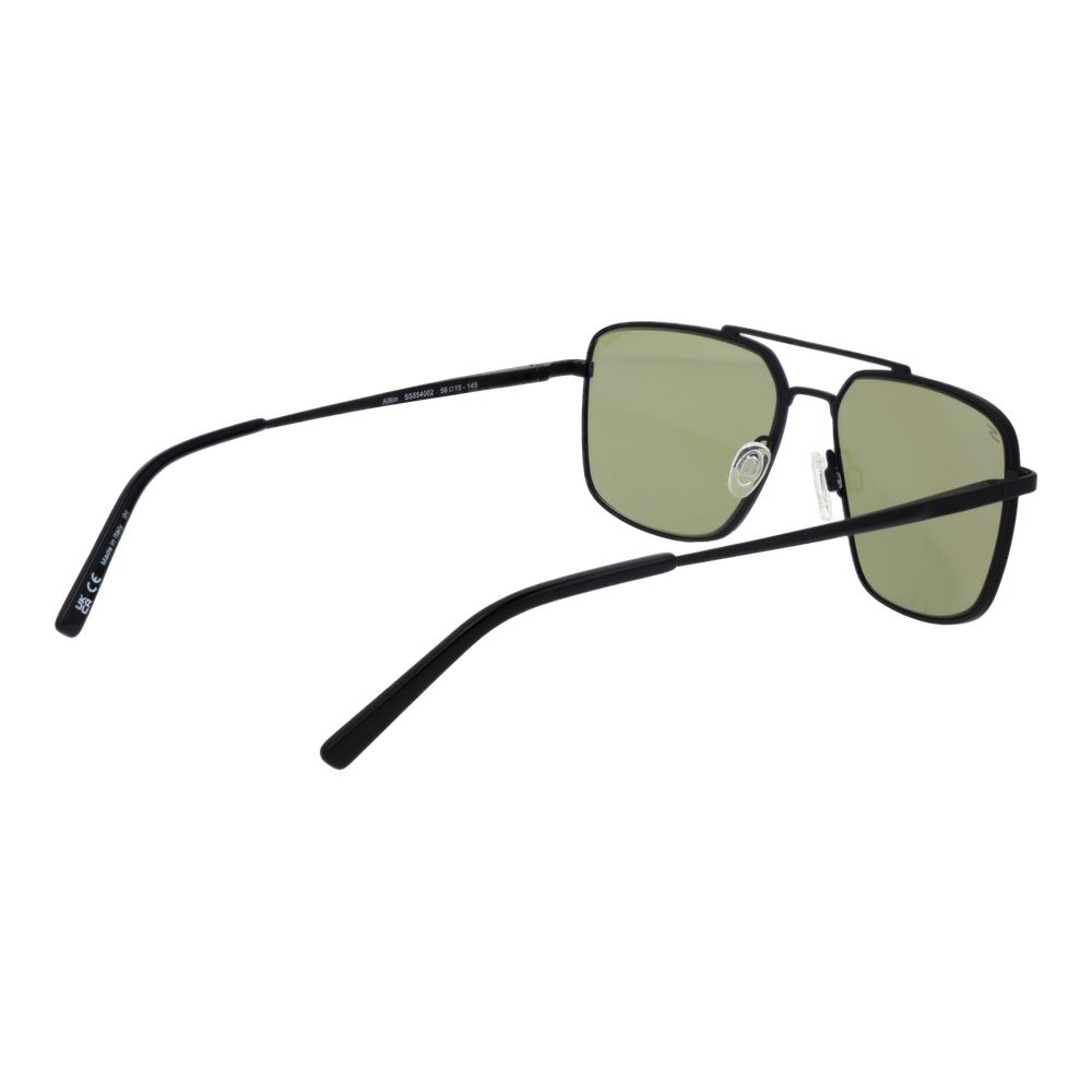 Serengeti Black Metal Sunglasses - Image 3