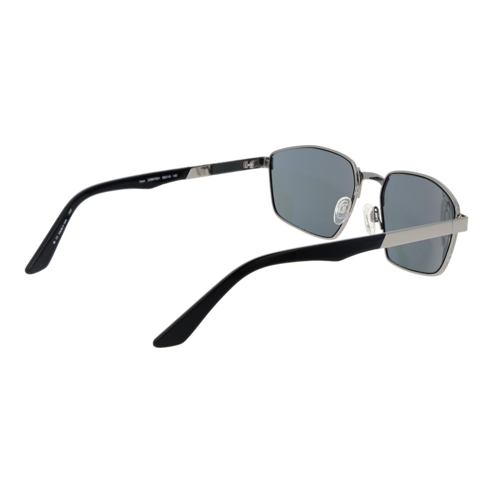 Serengeti Gray Metal Sunglasses - Image 3