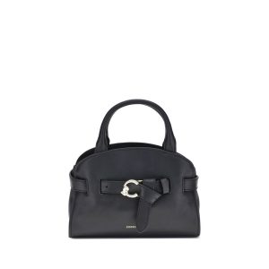 Coccinelle Black Calf Leather Bos Taurus Handbag