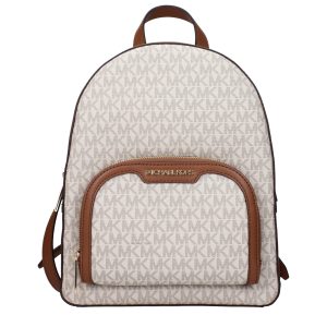 Michael Kors Beige Fabric Backpack