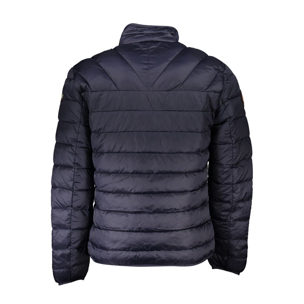Napapijri Blue Polyamide Men's Jacket - Image 2