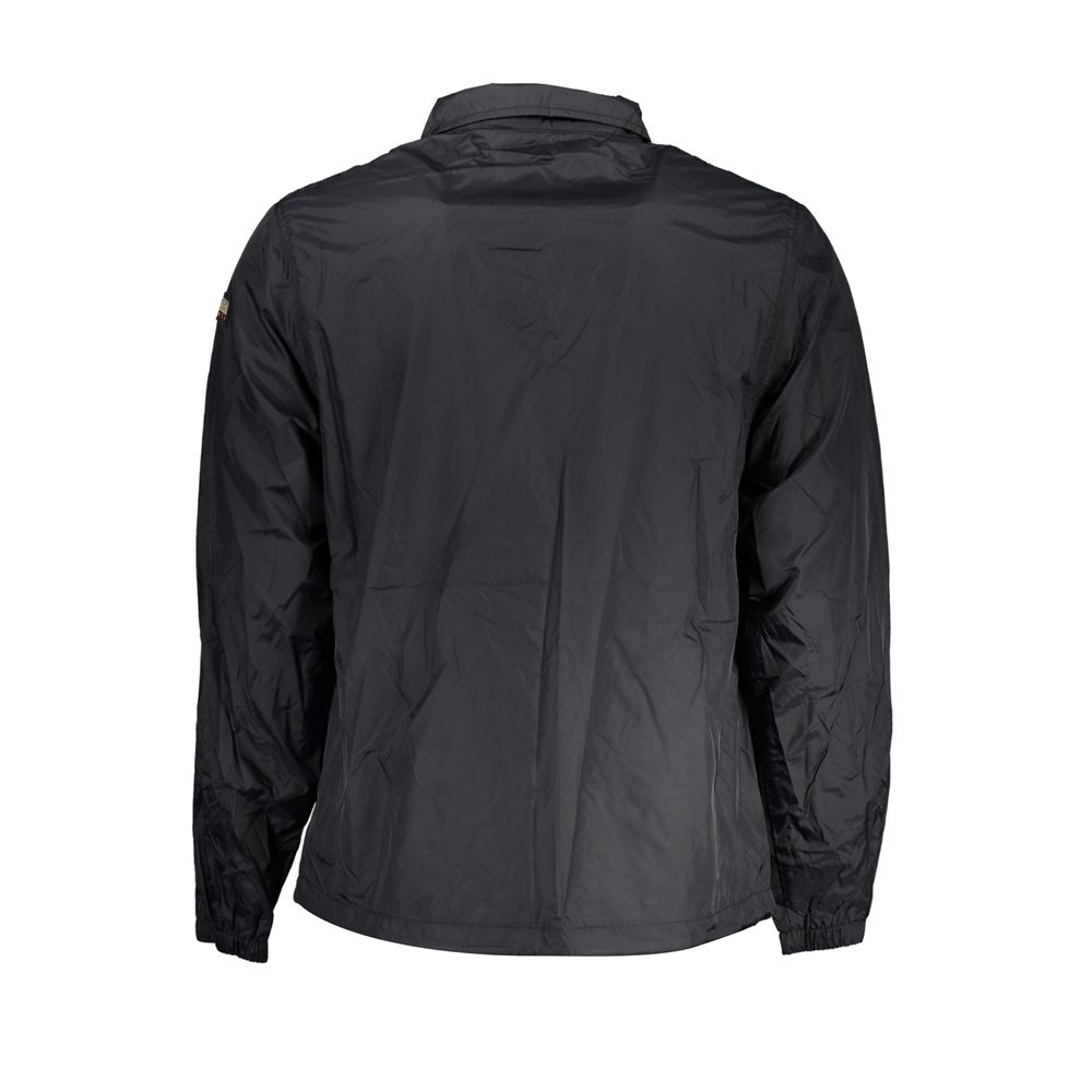 Napapijri Black Cotton Men T-Shirt - Image 2