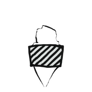 Off-White Black Cotton Facemask
