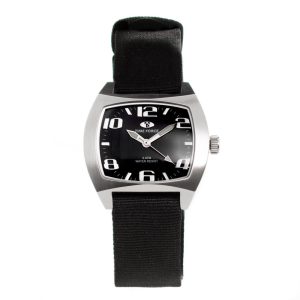 Time Force Black Nylon Sport Watch