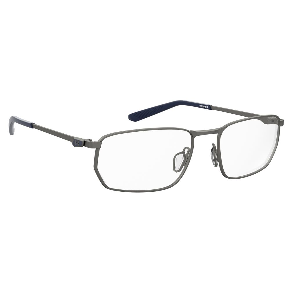 Under Armour Gray Metal Glasses (Frames) - Image 3