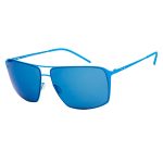 Italia Independent Blue Metal Sunglasses
