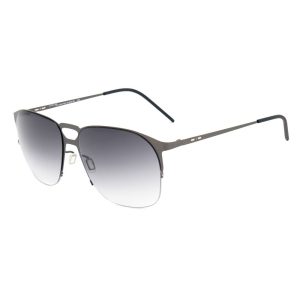 Italia Independent Gray Metal Sunglasses