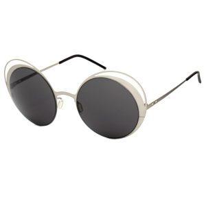 Italia Independent Gray Metal Sunglasses