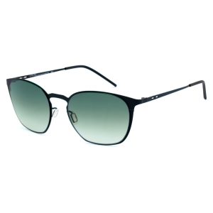 Italia Independent Black Metal Sunglasses