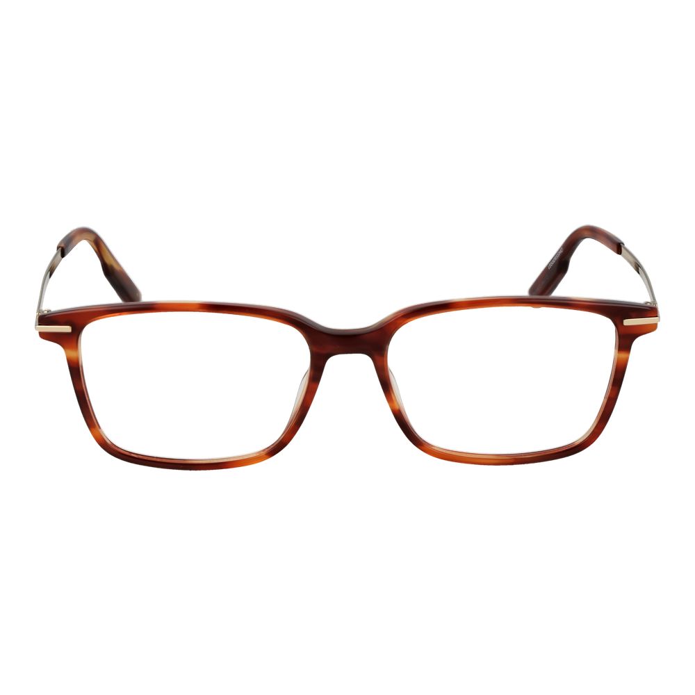 Ermenegildo Zegna Brown Acetate Glasses (Frames) - Image 2