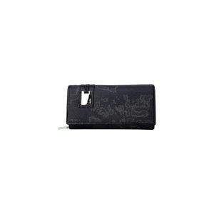 Alviero Martini Prima Classe Black Leather Wallet