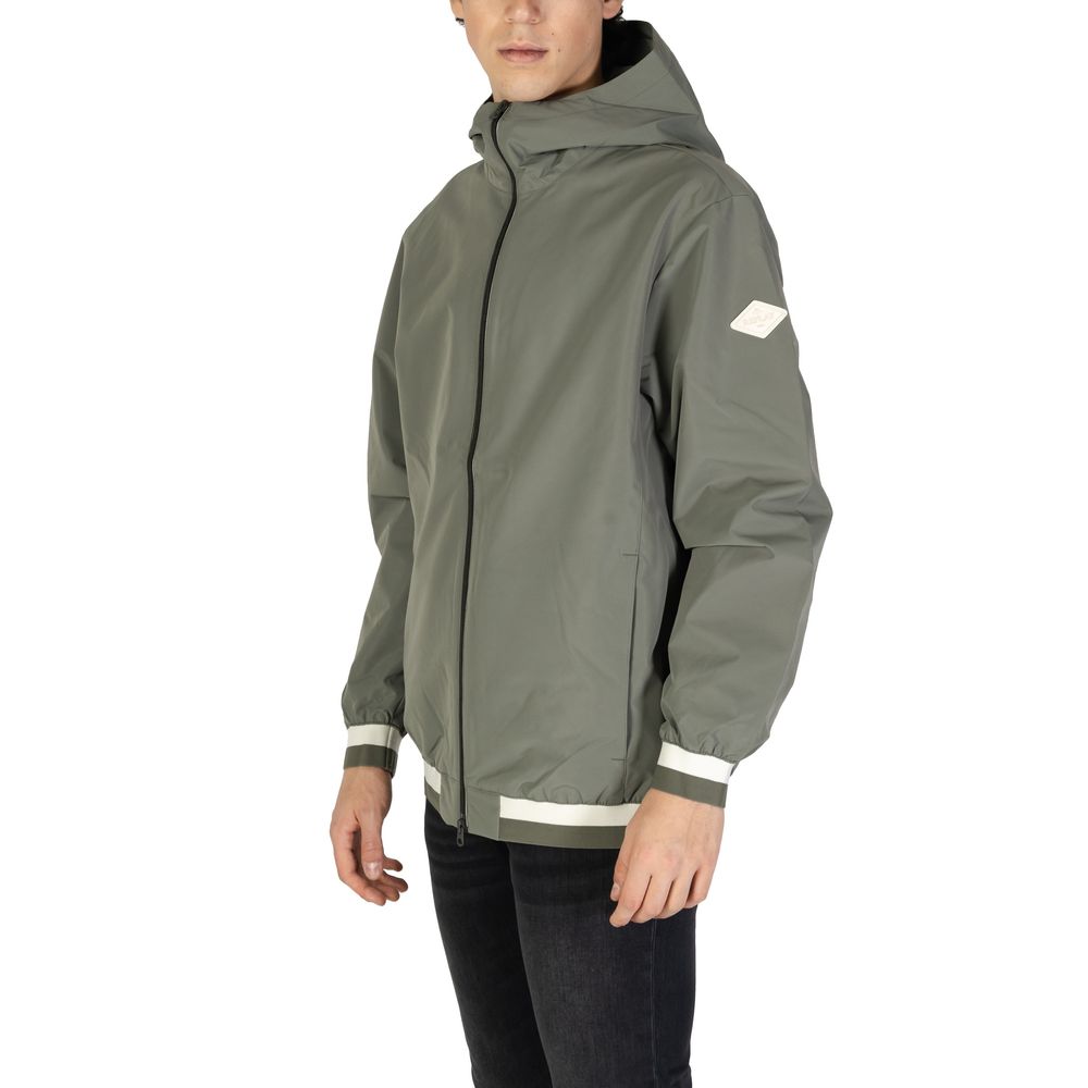 Replay Green Polyester Shell Jacket - Image 3