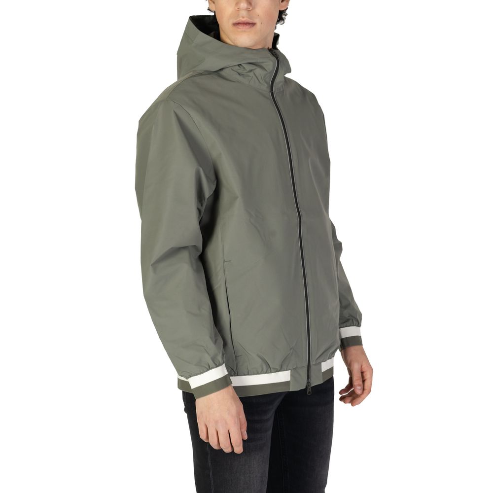 Replay Green Polyester Shell Jacket - Image 4
